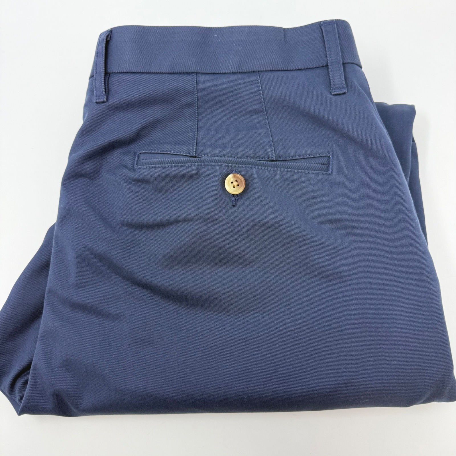 Proper Cloth Mens 36x29 Slate Chino Navy Blue Non-Iron Stretch Pants Cp-P309